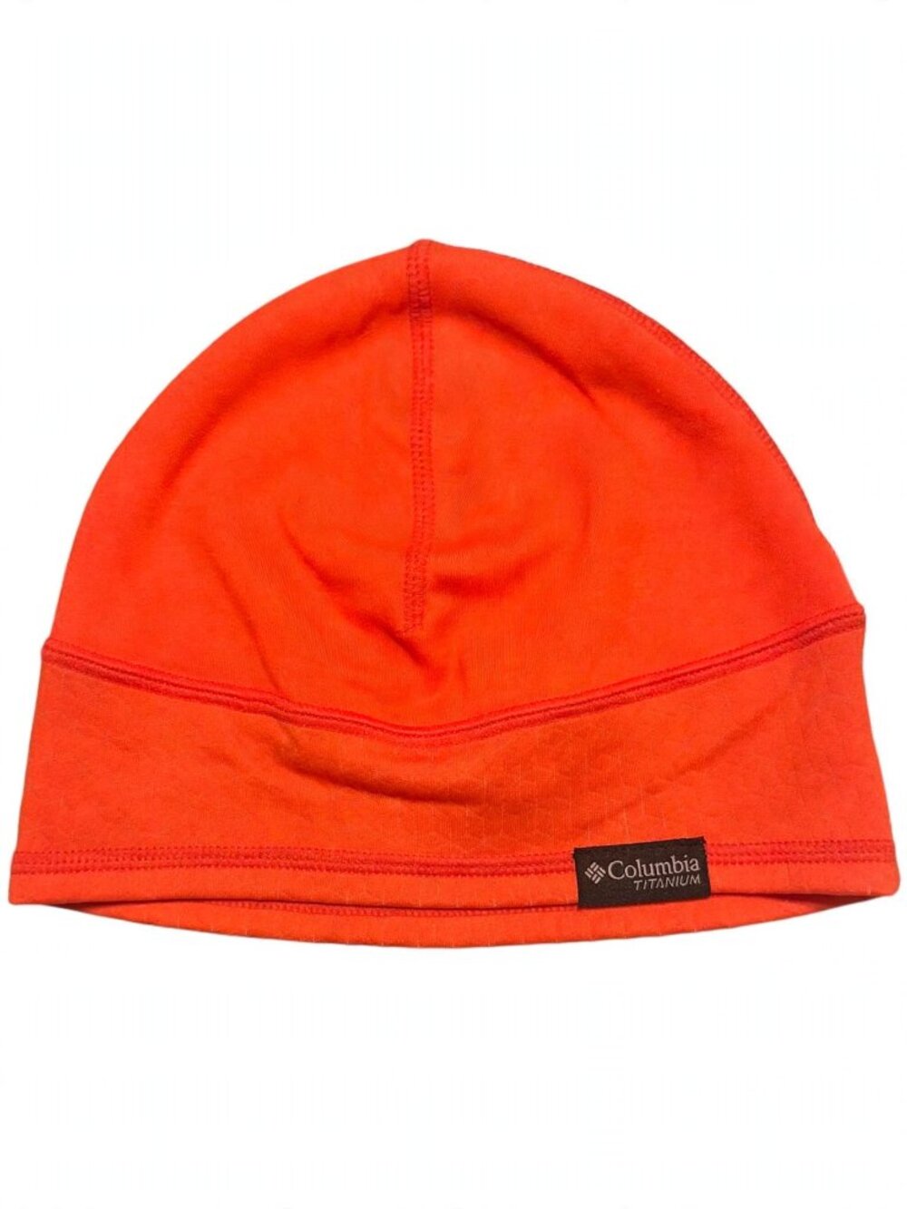 Columbia Titanium Omni-Wick Beanie Cap S/M Unisex - Bright Orange - NEW WITH TAG
